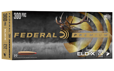 Federal - Federal Premium 300 PRC ELD-X Hunting Bullet - 212 Grain, Box of 20