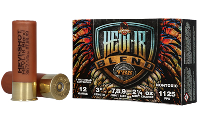 HEVISH - HEVI-Shot HEVI-18 TSS 12 Gauge Shotgun Shells – High-Density Tungsten Super Shot for Turkey Hunting