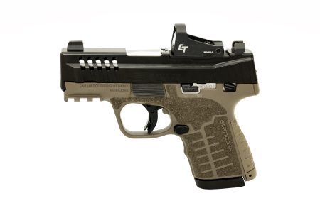 Savage Arms - Savage Arms Stance XR MC9MS XP 9mm Semi-Auto Pistol with Crimson Trace Red Dot Sight and Flat Dark Earth Polymer Grips