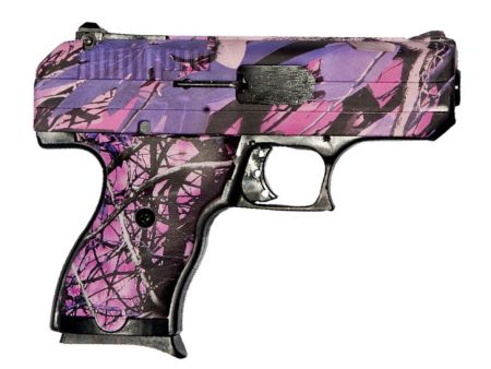 Hi-Point - Hi-Point C-9 9mm Semi-Auto Pistol with Pink Camo Finish and 8-Round Magazine