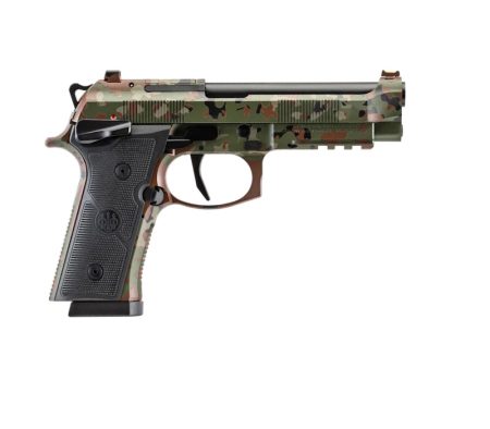 Beretta - Beretta 92Xi FS 9mm Combat Series Semi-Auto Pistol with Flecktarn Camo Finish and 18+1 Capacity