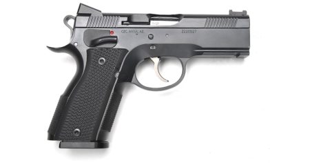 CZ - CZ A01-C Custom 9mm Semi-Auto Pistol with Black G10 Grips and 15-Round Magazines