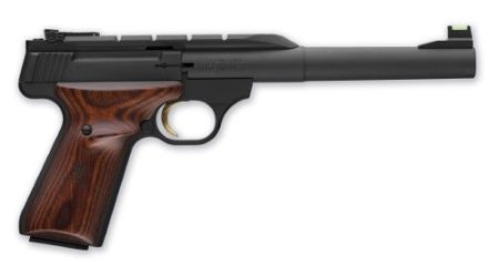Browning - Browning Buck Mark Hunter .22 LR Semi-Auto Pistol with Matte Blue Finish and Fiber Optic Sights