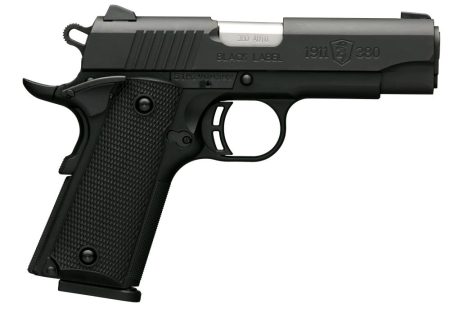 Browning - Browning 1911-380 Semi-Auto Pistol in Matte Black with 8-Round Magazine