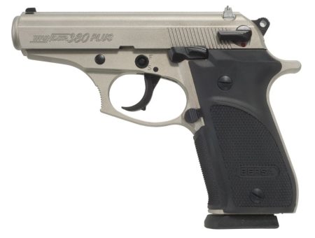 Bersa - Bersa Thunder 380 Nickel Plus Semi-Auto Pistol - 380 ACP, 15+1 Capacity, Satin Cerakote Finish
