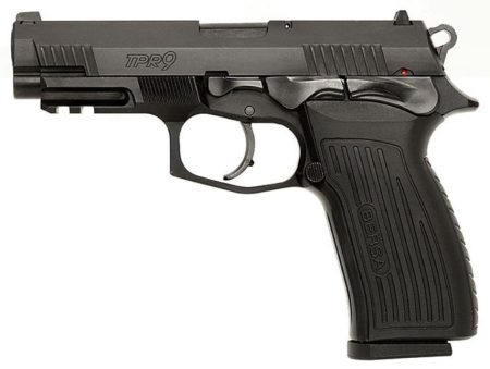 Bersa - Bersa TPR9 9mm Semi-Auto Pistol with 17+1 Capacity and Matte Black Finish