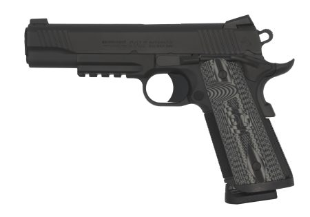 Colt - Colt Combat Unit 9mm Semi-Auto Pistol with 5-inch Rail and Black PVD Finish