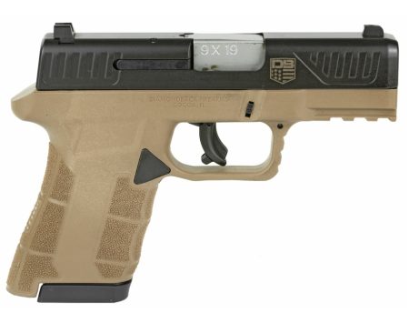 Diamondback Firearms - Diamondback Firearms AM29 9mm Semi-Auto Pistol with Black Stainless Finish and Adjustable Sights