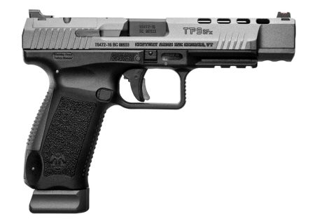 CANIK - CANIK TP9SFX 9mm Semi-Auto Pistol with Tungsten Grey Cerakote Finish and Full Accessory Kit