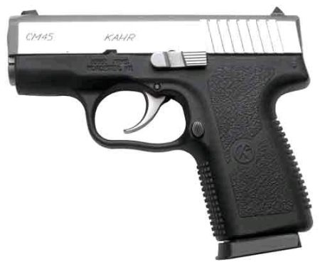 Kahr Arms - Kahr Arms CM45 45 ACP Semi-Auto Pistol with Matte Stainless Finish and Polymer Frame