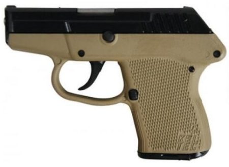 Keltec - Keltec P-32 32 ACP Semi-Auto Pistol with Tan Polymer Frame and 7+1 Capacity