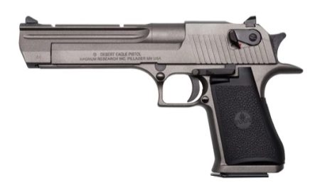 Magnum Research - Magnum Research Desert Eagle Mark XIX 44 Magnum Semi-Auto Pistol with Tungsten Cerakote Finish