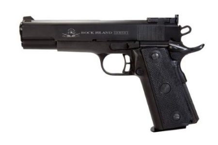 Rock Island Armory - Rock Island Armory M1911-A2 22 TCM Target Semi-Auto Pistol with 17+1 Capacity