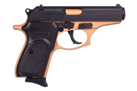 Bersa - Bersa Thunder 380 Gold/Black Semi-Auto Pistol - Model T380GLD8 with 8-Round Capacity