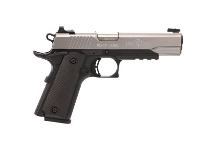 Browning - Browning 1911-380 Black Label Semi-Auto Pistol with Satin Stainless Steel Finish