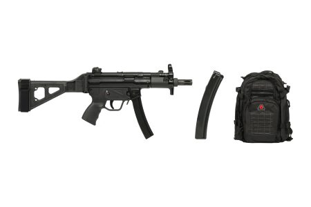 Century Arms - Century Arms AP5-P 9mm Semi-Auto Pistol with Folding Brace and Accessories