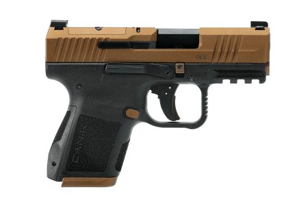 CANIK - CANIK METE MC9 9mm Semi-Auto Pistol with Bronze Cerakote Finish and Optics Ready Slide