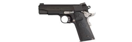 Colt - Colt Night Commander 45 ACP Semi-Auto Pistol with Black Cerakote Finish