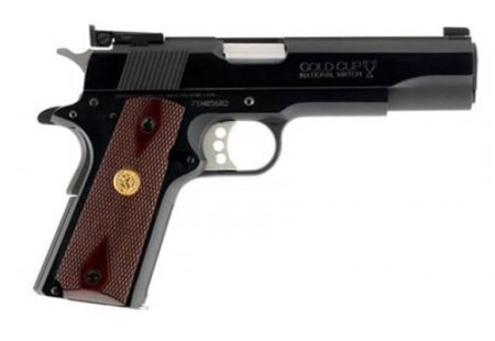 Colt - Colt Gold Cup National Match 38 Super Semi-Auto Pistol with Blued Finish and Target Sights
