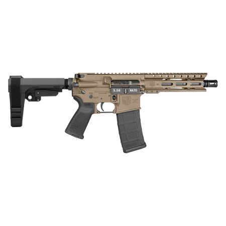 Diamondback Firearms - Diamondback Firearms Carbon DB15 Pistol in 5.56 NATO with Flat Dark Earth Finish and Magpul Pistol Grip