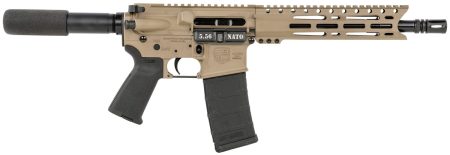 Diamondback Firearms - Diamondback Firearms Carbon DB15 Pistol in 5.56 NATO with Flat Dark Earth Cerakote Finish