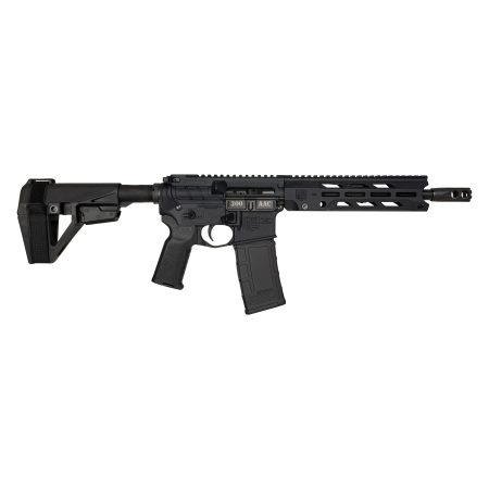 Diamondback Firearms - Diamondback Firearms Obsidian DB15 Pistol in 300 AAC Blackout with Folding SB Tactical SBA5 Brace