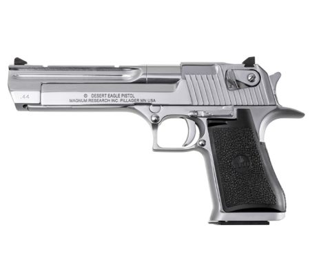 Magnum Research - Magnum Research Desert Eagle 44 Magnum Semi-Auto Pistol with Polished Chrome Finish