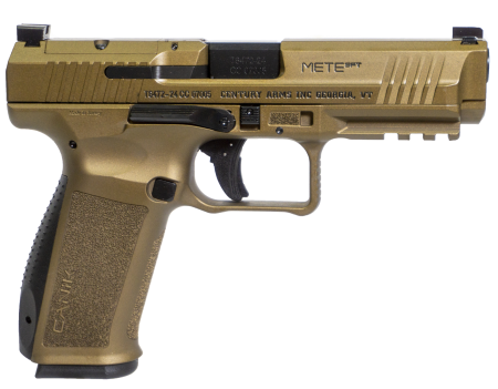 CANIK - CANIK METE SFT 9mm Semi-Auto Pistol with Bronze Cerakote Finish and Optics Plates