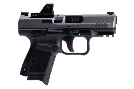 CANIK - CANIK TP9 Elite SC Tungsten Grey Cerakote 9mm Semi-Auto Pistol with Warren Tactical Sights and Red Dot Sight