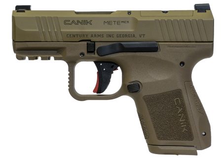 CANIK - CANIK METE MC9 9mm Semi-Auto Pistol with Flat Dark Earth Finish and Optics-Ready Slide