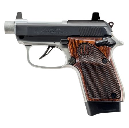Beretta - Beretta 30X Tomcat Stainless 32 ACP Semi-Auto Pistol with Tip-Up Barrel and Interchangeable Sights
