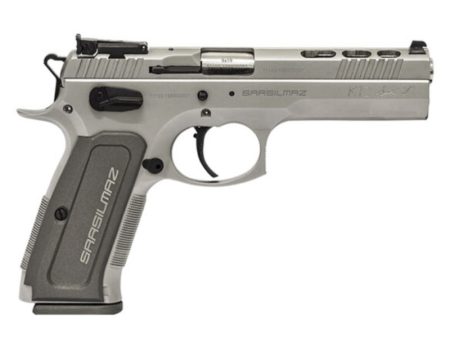 SAR Firearms - SAR Firearms K12 Sport X 9mm Semi-Auto Pistol with Adjustable Target Sights and Stainless Finish