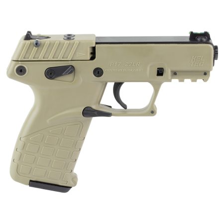 Keltec - Keltec P17 .22 LR Semi-Auto Pistol with Tan Polymer Frame and 16+1 Capacity