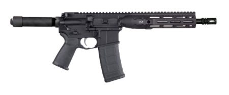 LWRC - LWRC IC-DI Pistol in 5.56 NATO, Black Hard Coat Anodized with M-Lok Handguard