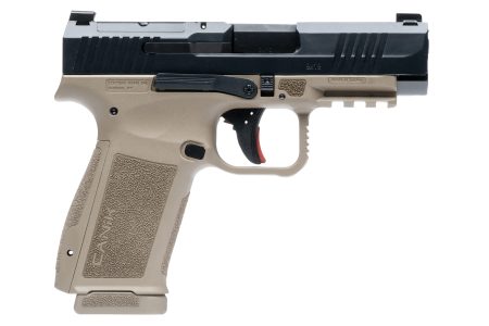 CANIK - CANIK METE MC9LS 9mm Semi-Auto Pistol with Black Nitride Finish and 17+1 Capacity