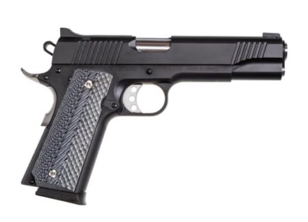 Magnum Research - Magnum Research Desert Eagle 1911 .45 ACP Semi-Auto Pistol with Black/Grey G10 Grips and Extended Mag Release