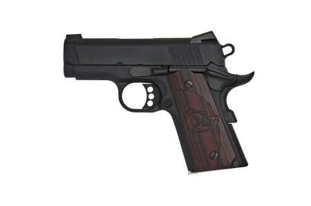 Colt - Colt Defender .45 ACP Semi-Auto Pistol with Matte Black Cerakote Finish and Novak Sights