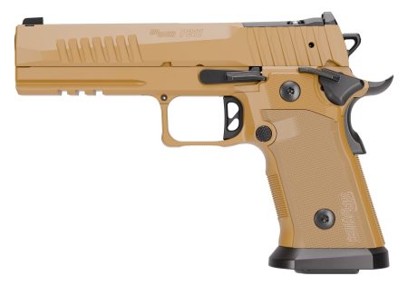 SIG SAUER - SIG SAUER P211-GT5 9mm Semi-Auto Pistol with Coyote Cerakote Finish and 21+1 Capacity