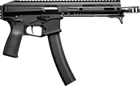 POF USA - POF USA Phoenix PSTL 9mm Semi-Auto Pistol with 35-Round Magazine and Black Anodized Finish