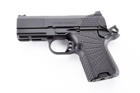 Wilson Combat - Wilson Combat SFX9 Sub-Compact 9mm Semi-Auto Pistol with Black DLC Finish and G10 Starburst Grips