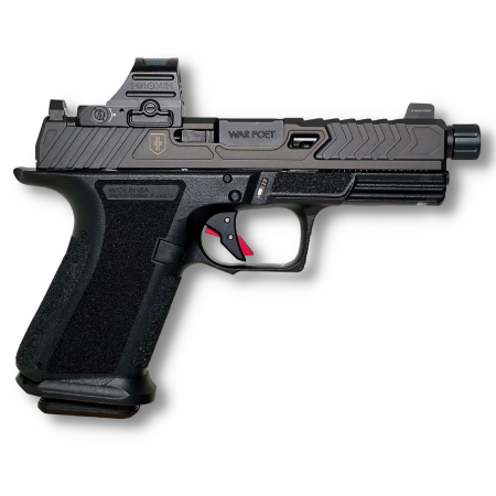 Shadow Systems - Shadow Systems MR920 War Poet 9mm Semi-Auto Pistol with Holosun 507C Sight and Polymer Frame