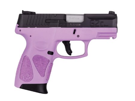 Taurus - Taurus G2C 9mm Semi-Auto Pistol with Light Purple Polymer Frame and 12-Round Magazines