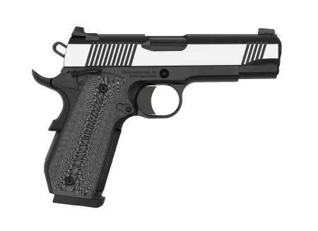 Tisas - Tisas 1911C Yukon Two-Tone 10mm Semi-Auto Pistol with Black Cerakote Bobtail Frame