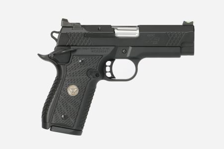 Wilson Combat - Wilson Combat EDC X9 2.0 9mm Semi-Auto Pistol with Black DLC Finish and Black G10 Starburst Grips