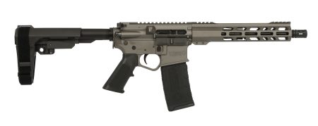 Wise Arms - Wise Arms WA-15B 5.56mm Tactical Semi-Auto Pistol with Tungsten Cerakote Finish and SBA3 Pistol Brace