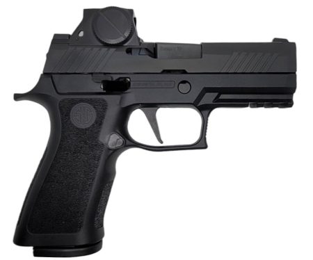 SIG SAUER OFF-DUTY - SIG SAUER OFF-DUTY M18 9mm Semi-Auto Pistol with Black Finish and 21+1 Capacity