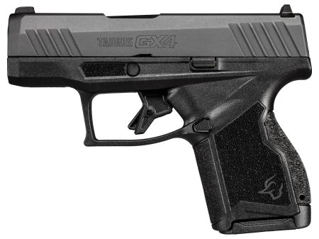 Taurus - Taurus GX4 9mm Semi-Auto Pistol with Black Gas Nitride Finish and 10+1 Capacity