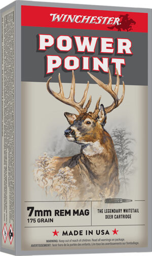Winchester Ammo X7MMR2 Super X  7mmRemMag 175gr Power Point 20 Per Box/10 Case