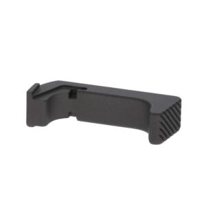 Rival Arms RA72G004A Magazine Release  Extended Black Anodized Aluminum for Glock 43X, 48